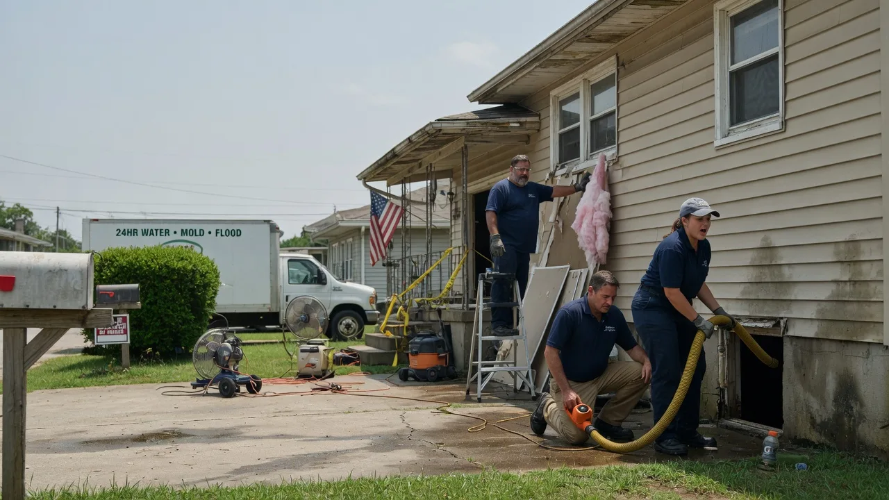 Water Damage Repair in Illinois near me